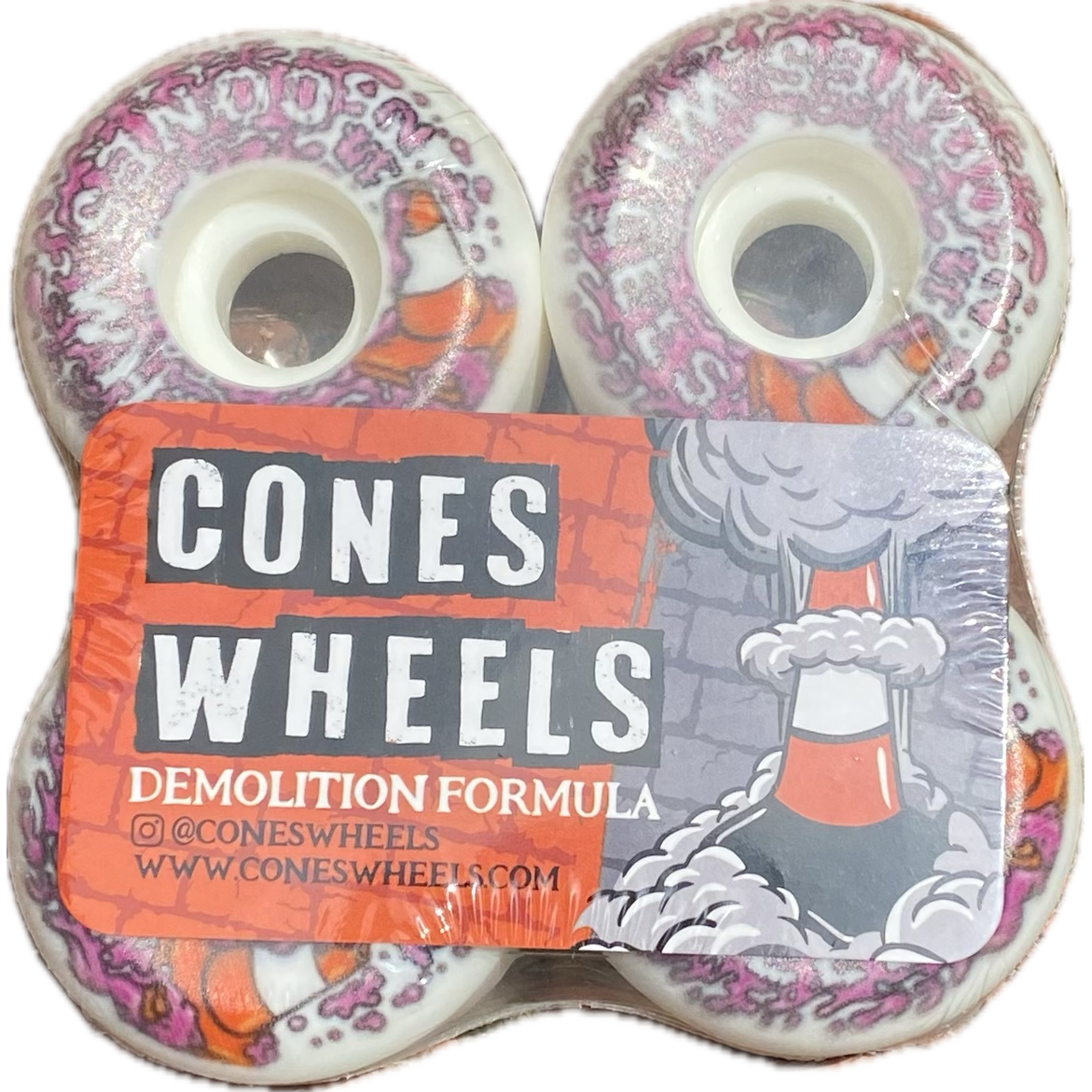 Cones Wheels | The Toxic Cones 52mm Professional Skateboard Wheels