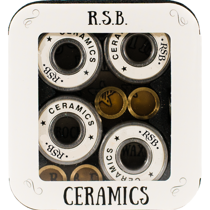 8-Pack Ceramic Ball Bearings