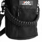 64oz Sleeve/Pouch with Paracord Survival Carrying Handle (Black)